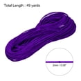 thumbnail image 2 of Uxcell Elastic Cord Stretchy String 0.08" 49 Yards Purple for Crafts Jewelry Making, 2 of 5