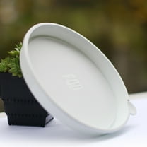 NIYANGLE Flower Pot Saucer White 10Pcs For Indoor Planting