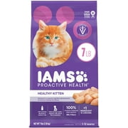 Angle View: IAMS PROACTIVE HEALTH Kitten Dry Cat Food Chicken Recipe
