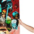 thumbnail image 2 of Juego de cortina de ducha de cómic de Star Wars con gancho, decoración para el baño, fácil de limpiar, lavable a máquina, tela de poliéster duradera, cortina de ducha de tela impermeable, 66 x 72, 2 of 8