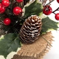 thumbnail image 2 of Árbol de Navidad LOHASBEE Mini, 27 cm, paquete de 2 con bayas y pino C, 2 of 7