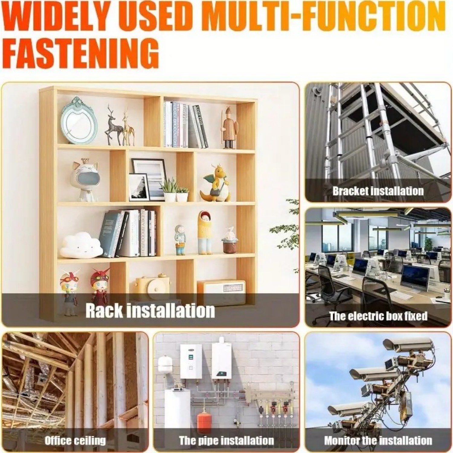 5 Speed Regulating 250 Pegs Set Wall Channel Slotted/Home Decoration Nail Gun