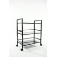 thumbnail image 2 of Ktaxon 3 Layer Shelving Rack Shelves Rolling Kitchen Bathroom Storage Utility Cart US, 2 of 3