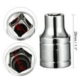 thumbnail image 3 of Unique Bargains 3/8' Drive 7mm 6-Point Shallow Socket, Metric, Cr-V, 3 of 5