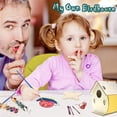 thumbnail image 2 of 4 Pack Bird House 4 Pack Wind Chime Kits Wooden Arts and Crafts for Kid to Build and Paint for Children, 2 of 4