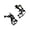 Left+Right, variant on BINB ROAD Front Headlight Bracket Left Driver Side 51647200793 Compatible with BMW 528i 535i 550i Hybrid 5 M5 F10 2009-2016