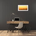 thumbnail image 3 of Fan, John 32x18 White Modern Wood Framed Museum Art Print Titled - Towards Sunset, 3 of 4