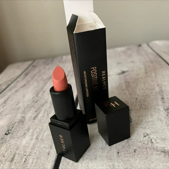 REALHER Moisturizing Lipstick Positive Vibes 0.07oz Travel Size
