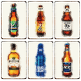 thumbnail image 4 of Cartel de hojalata con letrero de metal para cerveza, whisky, cartel vintage, arte de pared, mural decorativo, estética para el hogar, sala de estar, bar y club, 4 of 5