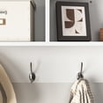 thumbnail image 3 of White wall-mounted - Cubby storage & coat hanging - Entryway / Keep your entry clean and tidy, 3 of 6