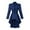 BU1, variant on Women's Gothic Tailcoat Jacket Elegant Long Sleeve Attire XS Green