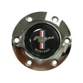 thumbnail image 2 of 1965-1967 Ford Mustang; VSW 6 Bolt Deluxe Rivetted Wood Steering Wheel Kit, Running Pony Emblem, 2 of 3