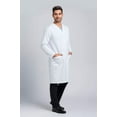 thumbnail image 3 of DR Unifroms® Unisex Collarless Lab Coat, White Medical Coat (60% Cotton, 40% Polyester), 3 of 8
