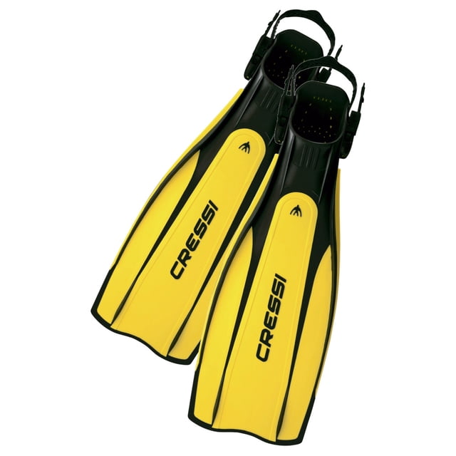 Aleta Ajustable CRESSI Pro Light EBS Uso con Bota Amarillo M/L | 28/29 MX | 42/43 EU
