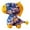 D, variant on "Fu" Horse Traditional Floral Stuffed Animal (13cm/20cm Sizes) | For Festivals Home