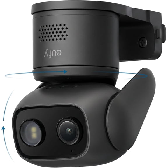 eufy Security Indoor/Outdoor Camera C31, 360° Pan &Tilt, AI AutoTracking, Black