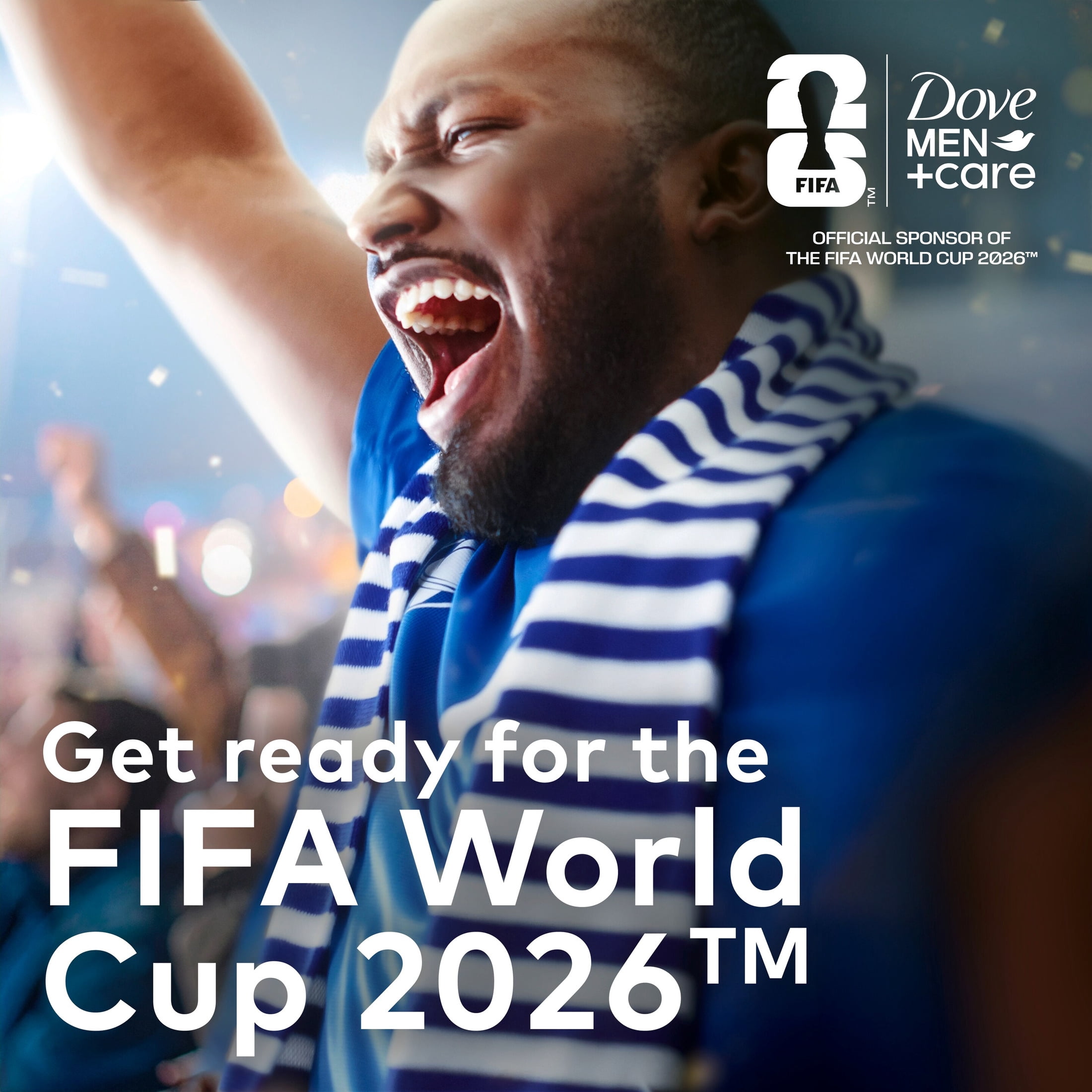 Dove Men+Care Limited Edition FIFA Body Wash For Men Game Changer For Hydrated & Repaired Skin, 18 fl oz