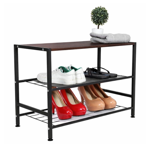 Zapatera Multifuncional Organizador Rack Con Repisas Estanteria Para Hogar Dormitorio