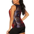 thumbnail image 3 of Lsque Five Nights At Freddy'S Printed Workout Tank Tops for Women, Athletic Sports Tank Tops, Compression Sleeveless Dry Fit Shirts,Sleeveless Yoga Shirt-Large, 3 of 9