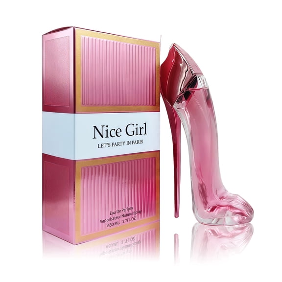 Nice Girl Eau De Parfum, Perfume for Women,Chypre Floral , Rose,Jasmine, Peony, Vanilla, Amber Eau De Parfum Long Lasting Fragrance  2.7  fl oz