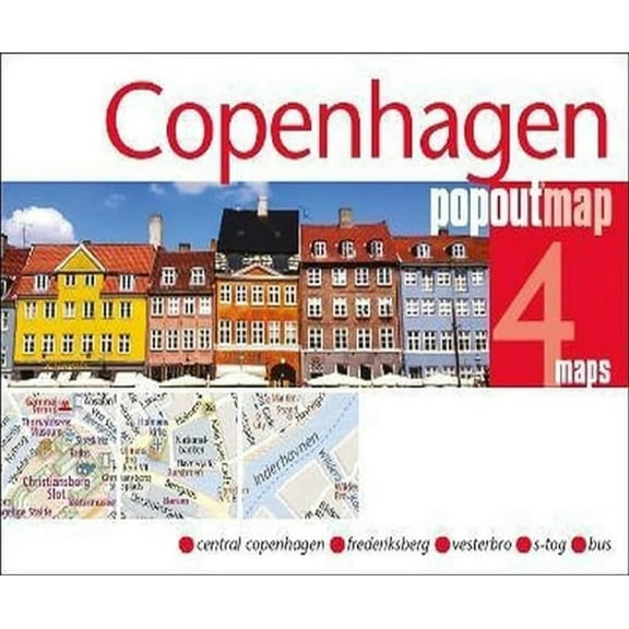 Popout Maps Copenhagen Popout Map, (Paperback)
