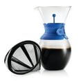 thumbnail image 5 of Bodum POUR OVER Coffee Maker with Permanent Filter, 1.5 L, 51 Oz, 12 Cups, Black, 5 of 9