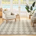 thumbnail image 2 of Pemberly Row Contemporary Home 7'x10' Fabric Light Grey Area Rug, 2 of 9