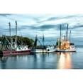 thumbnail image 3 of Head, Danny 14x11 Black Modern Framed Museum Art Print Titled - The Shrimping Fleet, 3 of 5