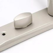 Goodhd New Simple Single Tongue Handle Lock, Suitable For Bathroom Keyless-Silver