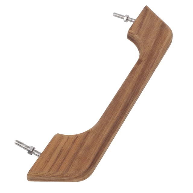 Pasamanos de Teca, Resistente a la intemperie de un desgaste resistente a la intemperie de 12 Pulgadas de 12 Pulgadas de Madera de Madera de Madera Agarradora Exquisita Agarre