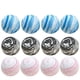 thumbnail image 2 of FELTECHELECTR 12 pelotas Planet Balls para practicar en interiores, divertidas para jugar (rosa, azul y negro, 4 unidades cada una), 2 of 6