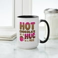 thumbnail image 4 of CafePress - HOT Chocolate Is A HUG In A MUG Mugs - 15 oz Ceramic Large White Novelty Mug, 4 of 4