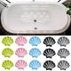 thumbnail image 4 of Injueey Alfombrilla antideslizante para suelo de ducha, resistente al desgaste, segura, cómoda e impermeable. Baño Ducha Juegos de accesorios de baño negro 12 piezas, 4 of 5