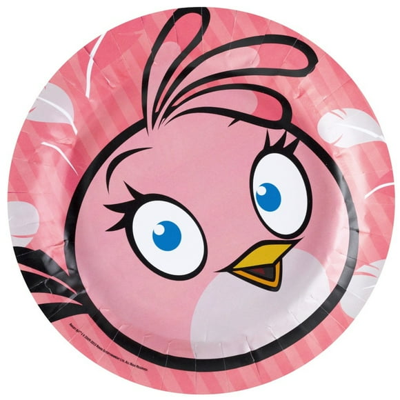 Angry Birds Paper Party Plates (Pack of 8)