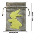 thumbnail image 2 of Vikakiooze Home Decor Under $5, Cute Easter Drawstring Pocket Goodie Bag Gift Bag Party Decoration For Kids, 2 of 5