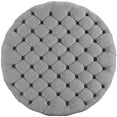 thumbnail image 3 of Modway Amour Fabric Upholstered Button-Tufted Round Ottoman in Light Gray, 3 of 4