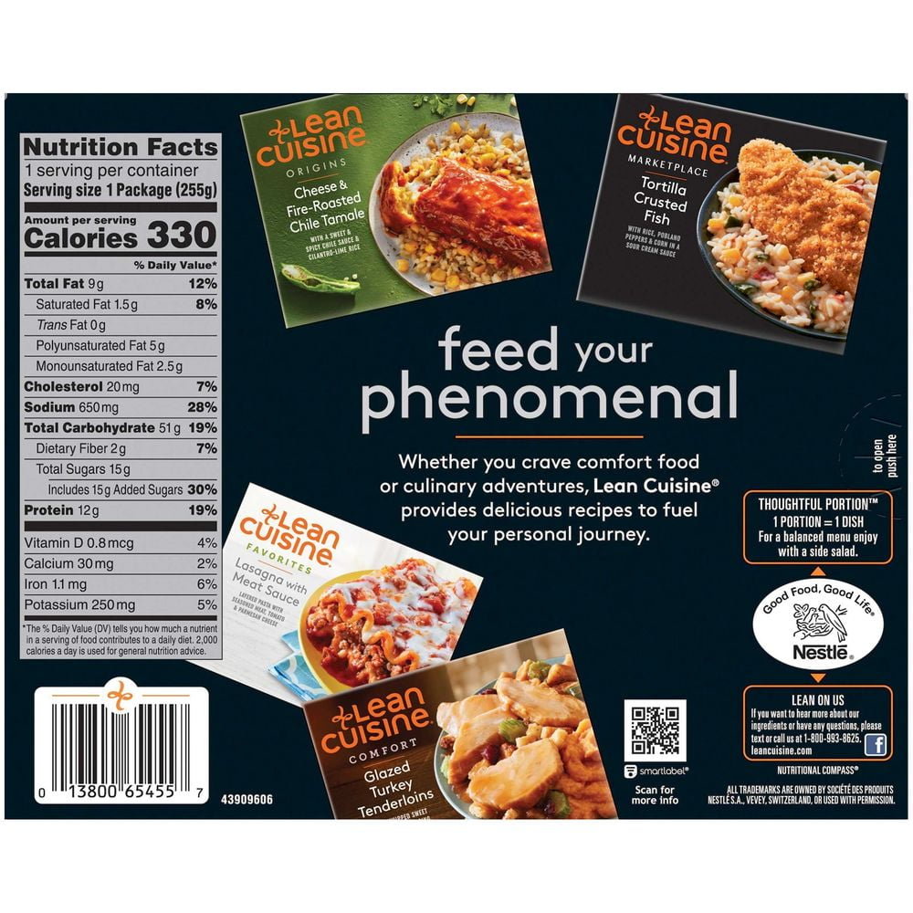 Nestle Stouffers Lean Cuisine Sesame Chicken Entrée, 9 Ounce -- 12 per Case.