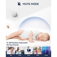 thumbnail image 4 of TECKNET Plug in Wireless Doorbell with RGB Lighting & 1300 Feet Range,IP66 Waterproof Door Bell for Home/Classroom,60 Chimes,5-Level Volume,4.5-Year Battery Life(White),FCC ID:YI6RL-33TX, 4 of 7