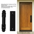 thumbnail image 3 of Barn Door Handles, Sliding Barn Door Handles And Pulls Polished Fashion Double Sided  For Bookshelves, 3 of 8