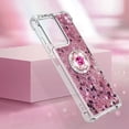 thumbnail image 4 of Funda para Xiaomi Redmi Note 12 Pro 5G con Brillo Líquido Flotante, Purpurina, Parachoques y Anillo Giratorio Soporte, 4 of 5