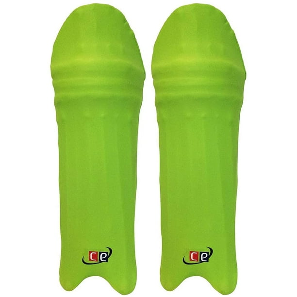 Cricket Colored Batting Pads Covers Leg Guards Color Lime Green