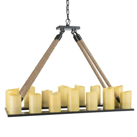 

Yosemite Home Decor RL6077C-16BK Chandelier