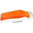 thumbnail image 2 of 20pcs Durable PP Material Emergency Whistle, with Lanyard, Emergency Safety Whistle, Plastic Whistles Set, Suitable for Outdoor Survival Whistle, Rowing, Lifeboats, Attend Party As Gift To Friends, 2 of 7
