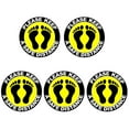 thumbnail image 1 of Calcomanías de distancia Macarena señal de Seguridad para Tiendas de comestibles, 1 of 8