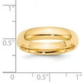 thumbnail image 6 of Primal Gold 14 Karat Yellow Gold 5mm Standard Comfort Fit Wedding Band Size 5, 6 of 9