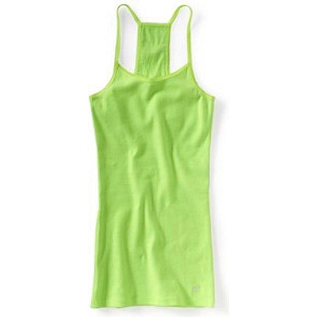 Camiseta sin mangas Aeropostale para mujer color verde grande
