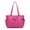 Pink, variant on Medium Canvas Tote Bag with Zipper & Multi-Pocket, Heavy Duty Reusable Canvas Purse for Women Men Work Handbag