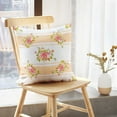 thumbnail image 5 of LALILO Throw Pillow Covers Floral With Roses Accent Art Artwork Beautiful Cushion Cover 18" x 18", 2 Pack, 5 of 6
