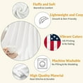 thumbnail image 3 of American Flag Throw Blanket Patriotic 4th of July Memorial Day Fourth of July Throw Blanket for Couch Sofa Bed Soft Fleece Blankets Stars and Stripes Red White Blue Veteran Blanket 50x60, 3 of 5