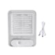 thumbnail image 1 of Ventilador personal Mister, humidificador, portátil, recargable, con pulverizador de agua, para viajes y oficina. Blanco, 1 of 9
